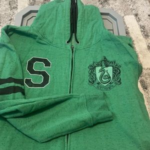 Harry Potter Slytherin Zip Hoodie